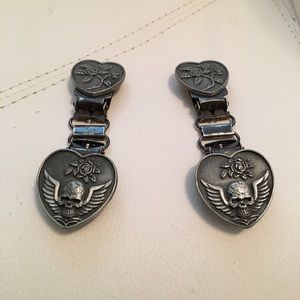 Ladies Harley Davidson boot/jean clips